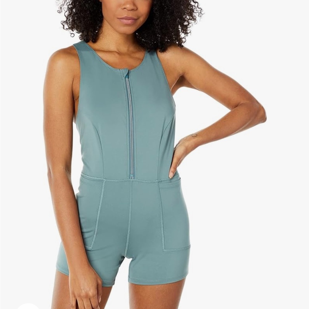 Free People Show Me Something Shortsies Misty Forest View 3
